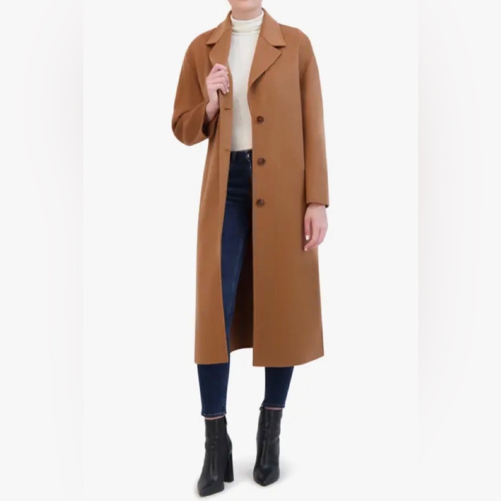 Rebecca Minkoff Double Faced Wool Reefer Coat